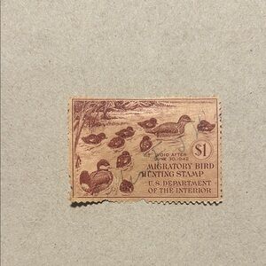 Migratory Bird Hunting Stamp - 1941